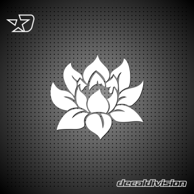 Lotus Flower Sticker Lotus Flower Sticker
